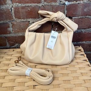Anthropologie Cream Mini Bag